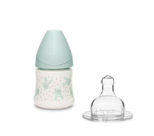 HYGGE BIBERON 150ML FLUSSO LENTO S CONIGLIO POIS VERDE